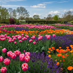Mature shade tree in a Kuwaiti garden